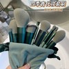 Premium 3-Piece Makeup Brush Set with Super Soft Eyeliner Brush Free Size/Yellow 15ea