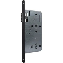 KFV BB 72 mm Magnetic Latch Door Lock Mortise Lock Magnetic DM 55 Round Stainless Steel Painted Black
