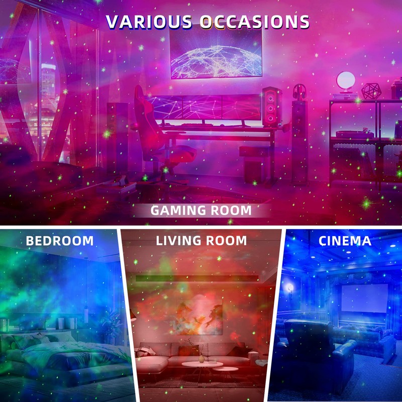 Astronaut Star Projector Night Light - Space Buddy Projector, Galaxy