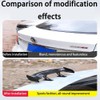 Car Mini Tail Spoiler Wings, Universal Car Mini Spoiler Wing,