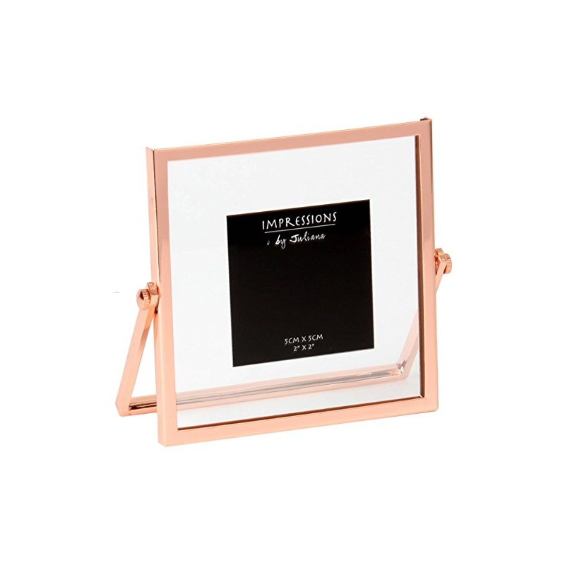 Juliana Unisex Impressions Narrow Edge Photo Frame 2x2 - Rose