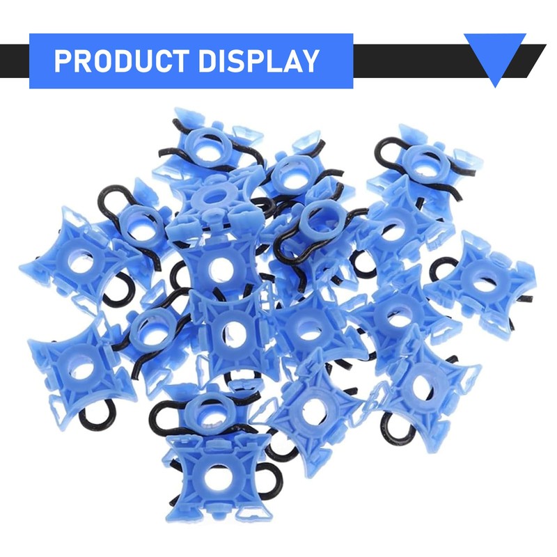 Sumjig 4 PCS Automotive Window Regulator Slider Clip, 1.1" x