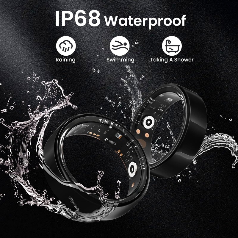 Smart Digital Ring for Home Control, Wearable Device, Size 6