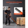Large 56-Inch Carbon Steel Handle Lever Dolly 6600 Lbs Weight