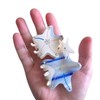 Fantasy Starfish Hair Clip,Novelty Acetate Claw Clips,Small Hair Clips for