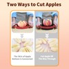 OOKUU Apple Slicer Corer, [Large Size] 8-Blade Heavy Duty Apple