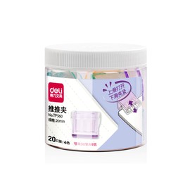 Delhi Deli Square Snap Fancy Clips 20pcs / 델리 사각 똑딱이 팬시 클립 20개입