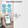BIWIBON 4-in-1 Smart Door Knob, Fingerprint Door Knob with App