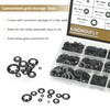 370 Pieces Internal Tooth Star Lock Washers, Kindroufly 9 Sizes