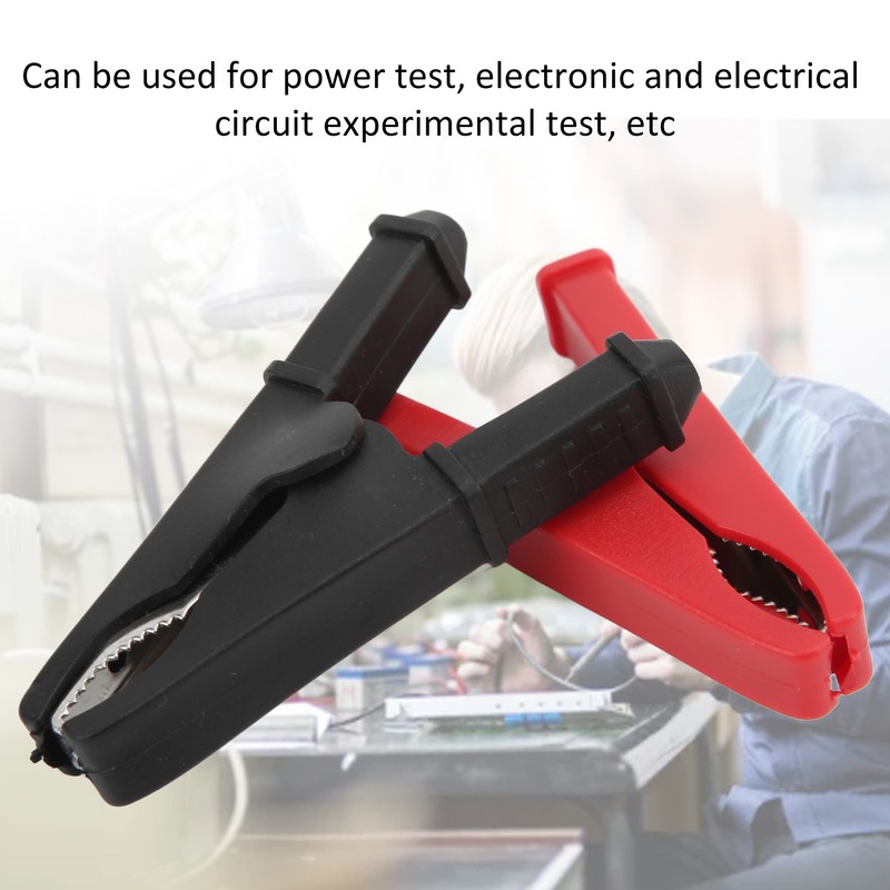 10pcs Electric Test Clip Good Electrical Conductivity Corrosion Resistance Power