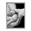 Siena TIZO 2x3 Thin Plain Silver Deco Picture Frame, Boutique