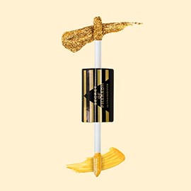 EBIN NEW YORK Secret of Pharaoh Glitter Duo Stick Sun Goddess | Dual-Ended Primer & Glitter Face Makeup Stick | Creamy Long-Lasting Shimmer Finish | Vegan & Cruelty-Free