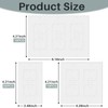 70 Pcs Wall Insulation Gasket Rectangle Wall Plate Outlet Sealers