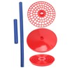 98 Holes Pipette Racks Red Pipette Stand Holder Rack Laboratory