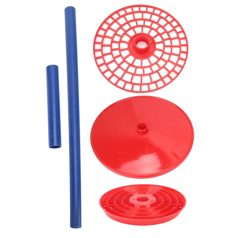 98 Holes Pipette Racks Red Pipette Stand Holder Rack Laboratory