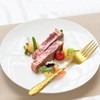 30 Pcs Gold Hammered Silverware Set Service for 6,with Steak
