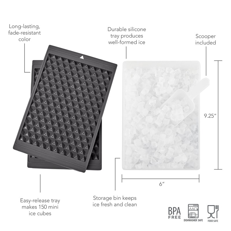 Tovolo Twist & Release Mini Ice Tray Set of 2