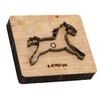 Leather Cutting Die Horse Shape Sharply Clean Edge Alloy Steel