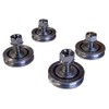 Carriage Tray Wheels (4) for Husqvarna, Target, & Felker Tile