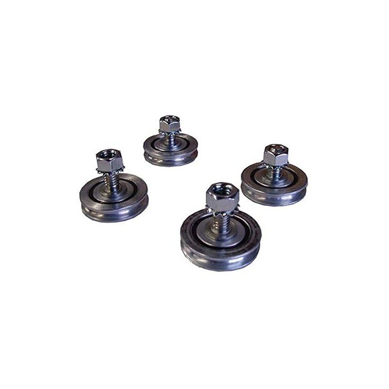 Carriage Tray Wheels (4) for Husqvarna, Target, & Felker Tile
