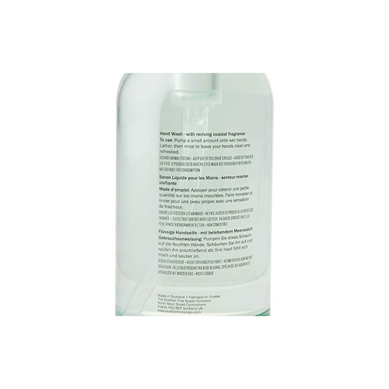 Scottish Fine Soaps Sea Kelp Hand Wash 300ml Bottle