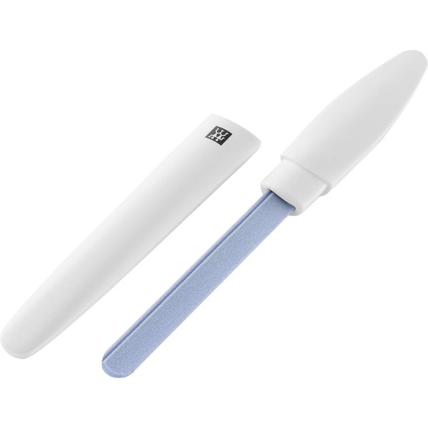 ZWILLING Ceramic Nail File Double-Sided Premium Nail Care for Manicure and Pedicure Premium White