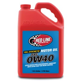 Red Line (11105) SAE 0W40 Fully Synthetic Motor Oil - 1 Gallon