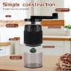 Manual Coffee Grinder - 95 Ceramic Burr, Adjustable Coarse to
