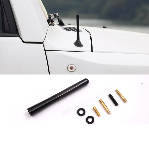 Aosseiye Car Antenna Fit for FJ Cruiser 2007-2022 Black Carbon