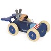 Janod Wooden Spirit Car - Steve The Dog - Ages
