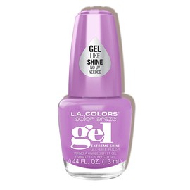 L.A. Colors Creamy Neon Gel Nail Enamel Jazzy, 0.44 Fl Oz