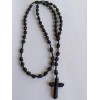 Nylon Rosary Knotted Cord Black