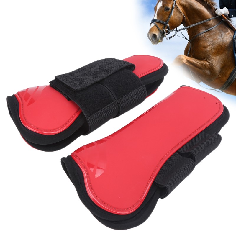 Horse Tendon Boots Horse Riding Fetlock Protectors PU Shell Horse
