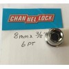 CHANNELLOCK 8 mm x 3/8" DR METRIC SOCKET 6 Point