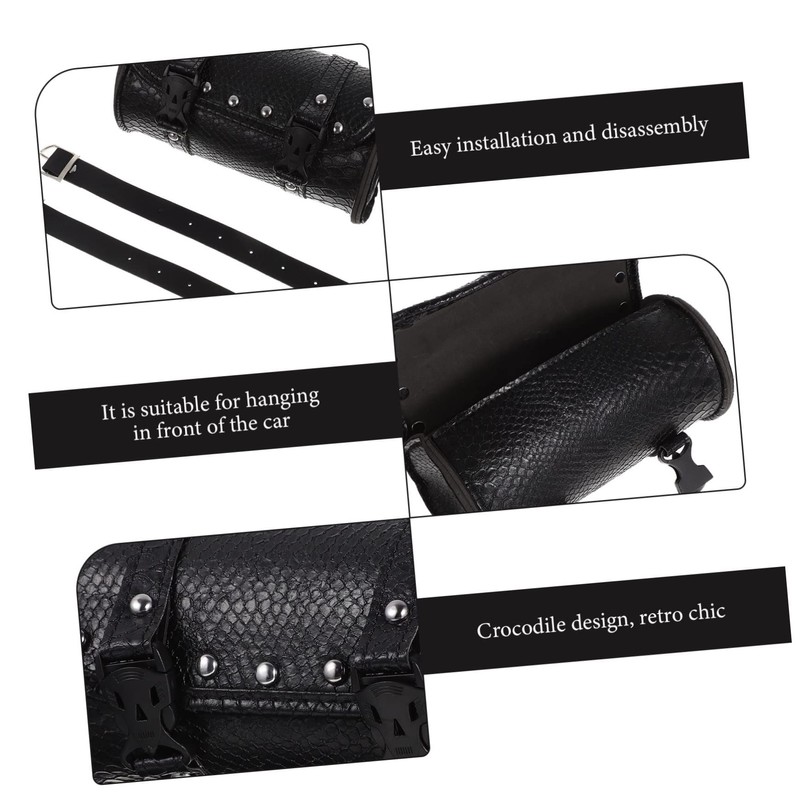 ABOOFAN 1 Set Motorcycle Handlebar Bag Hanging Storage Bag for