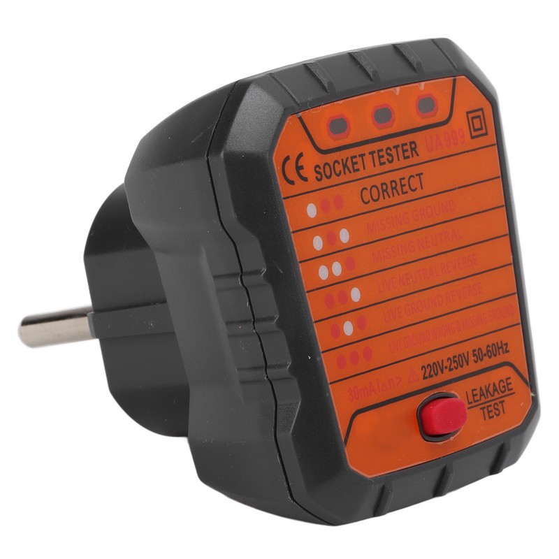 Socket Tester Multifunction Electric Socket Tester Mains Fault Checker Tool