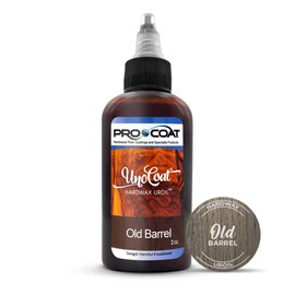 UnoCoat Hardwax Uroil Color Samples - Made in USA - Advanced Wood Grain Treatment for Indoor Applications, Urethane-Modified Hard Wax Oil, for Any Wood Species - 2 oz / 59 ml - Old Barrel