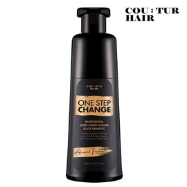 Couture Hair Professional Luxury Color Change Black Shampoo 360ml, 1 unit / 꾸띄르헤어 프로페셔널 럭셔리 컬러 체인지 블랙 샴푸 360ml, 1개