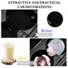 Sublimation Blank Car Coasters, 2.75 in Circular Opening Blank Sublimation