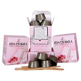 Cera Española Baykini En Pastillas Para Piel Sensible 500Gr (PLATA)
