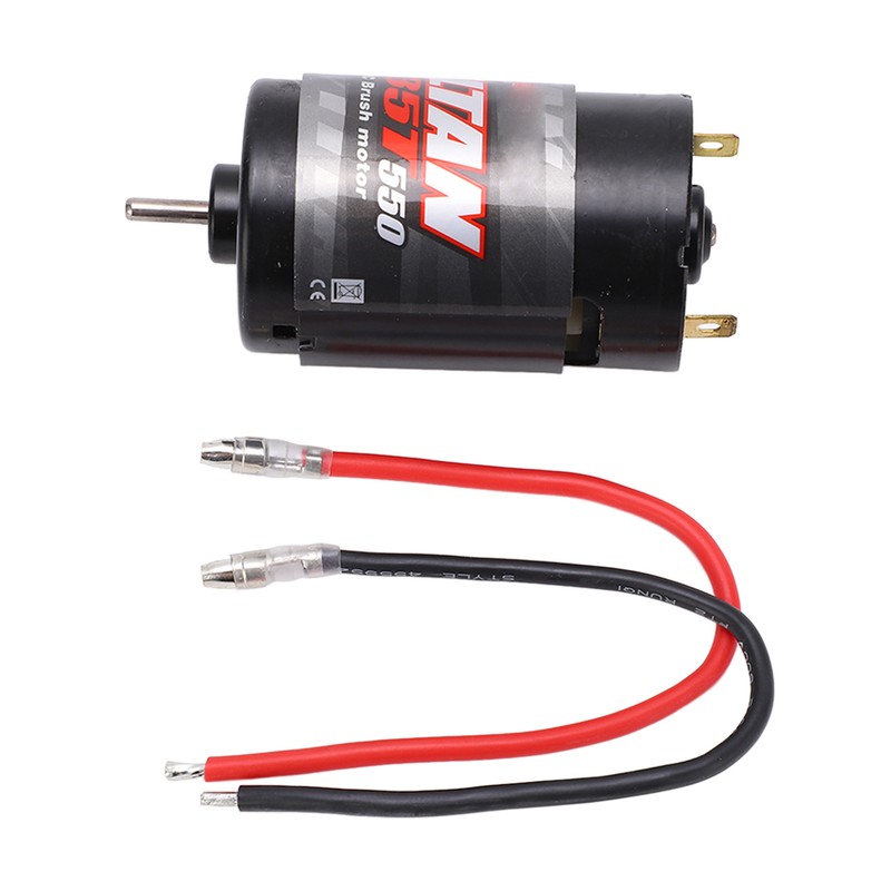 550 Brushed Motor with 320A Two Way Brushed Waterproof ESC