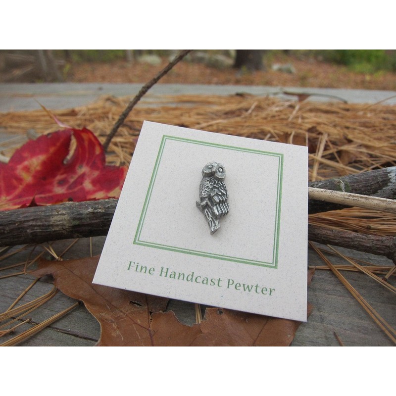 Jim Clift Design Owl Lapel Pin - 1 Count