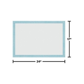 BV Small Puppy Pads 50 Count 17"x24" - Leak-Proof & Absorbent Pee Pads for Dogs with 6-Layer Design, Rapid Dry Sheet & Built-in Attractant - Dog Pad with Odor Control, Perfect for Puppies&Senior Dogs