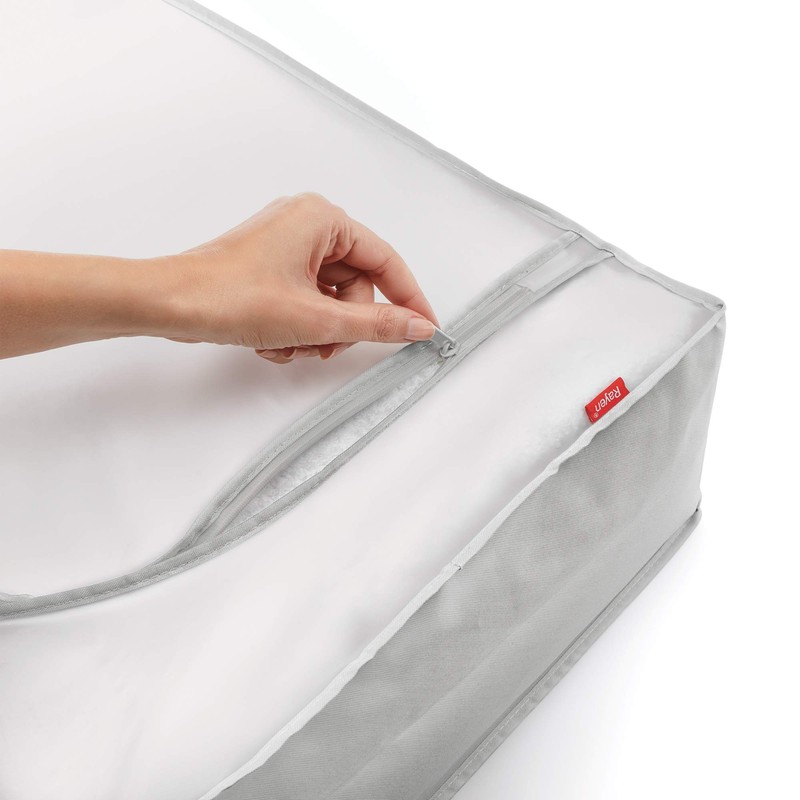 Rayen Storage box bedclothes | Zip-up fabric bag for clothes