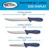 SZCO Supplies Rite Edge 6 Piece Fillet Knife Set with