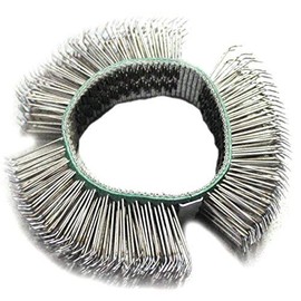 Dynabrade 92245: 4" (102 Mm) Dia. X 3/4" (19 Mm) W Bent Coarse Wire Wheel