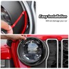 JeCar Black Headlight Inserts for 2024+ Jeep Wrangler JL Headlight