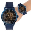 FORSINING Automatic Mechanical Watch Waterproof PU Leather Strap Men Wristwatch
