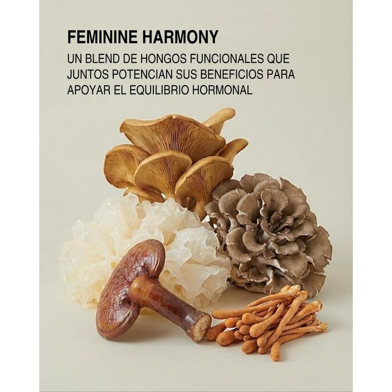 Feminine Harmony Micelia Labs Equilibrio femenino y bienestar integral Salvus