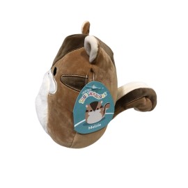 Kellytoy Squishmallows Melzie 7.5" New Plush KellyToy Woodland Animal Brown Cream Cute